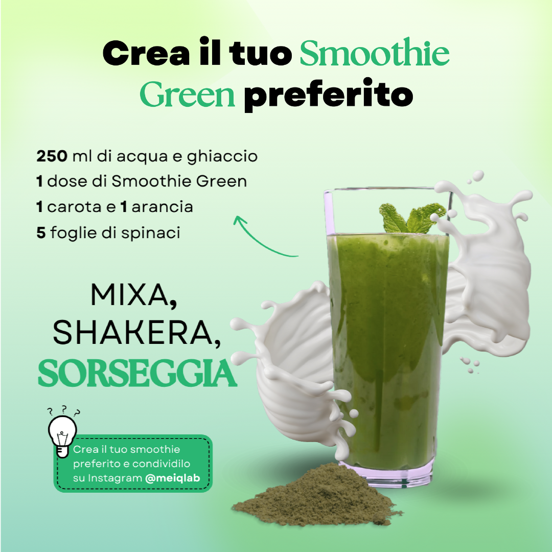 Smoothie Green | Un mix di benessere naturale